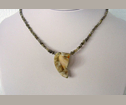 Druzy half shell with diamonds…